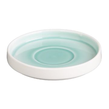 Picture of Olympia Fondant Saucers Mint 136mm (6 pack)