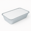 Picture of 4x8" Foil container & lid combi (20x25)