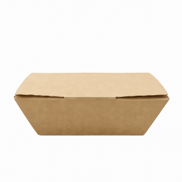 Picture of Small Kraft Nested Takeaway Boxes - 117x75x60mm (6 x 50's)