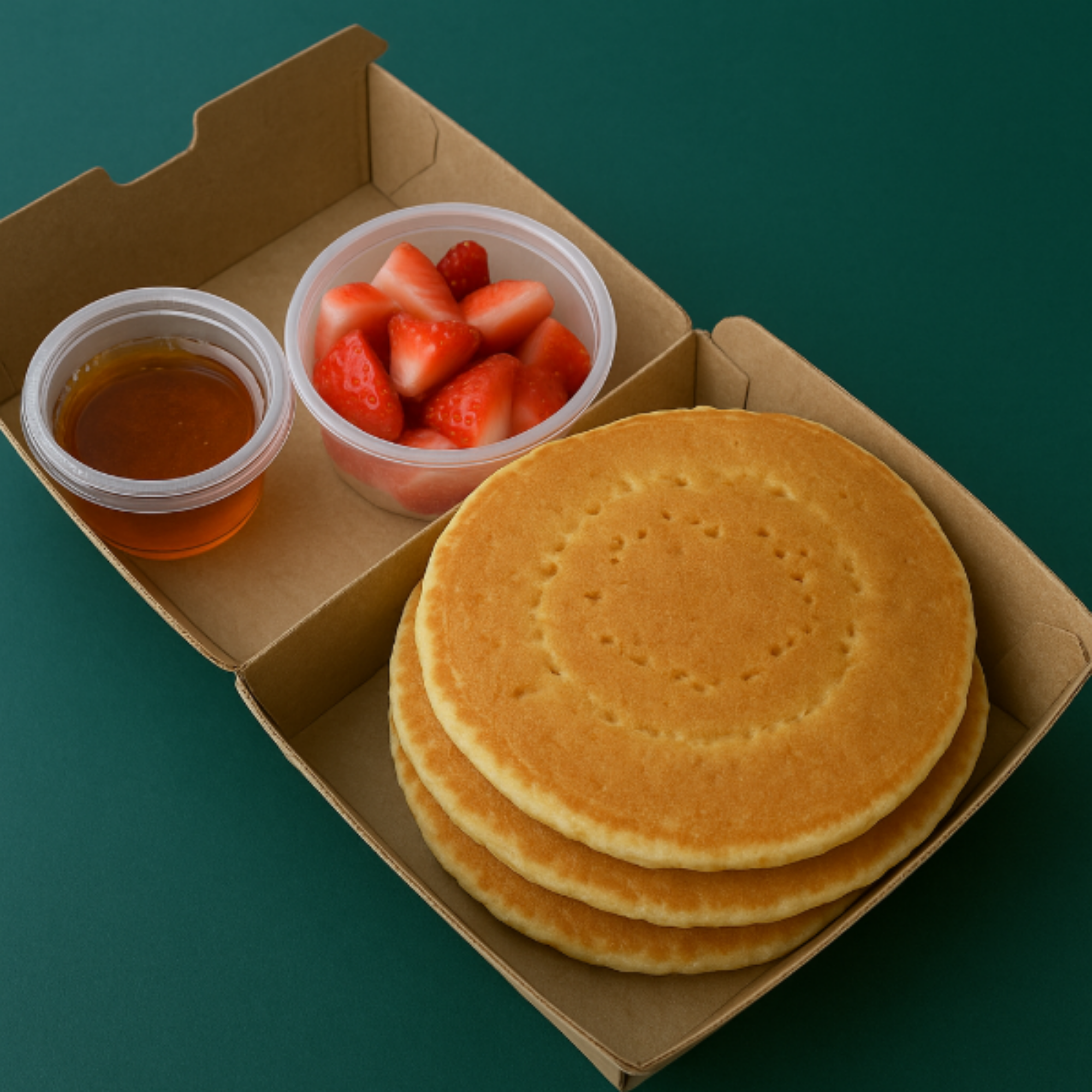 Picture of #8 Corrugated Clamshell Burger Box 105x102x42mm (5x50)