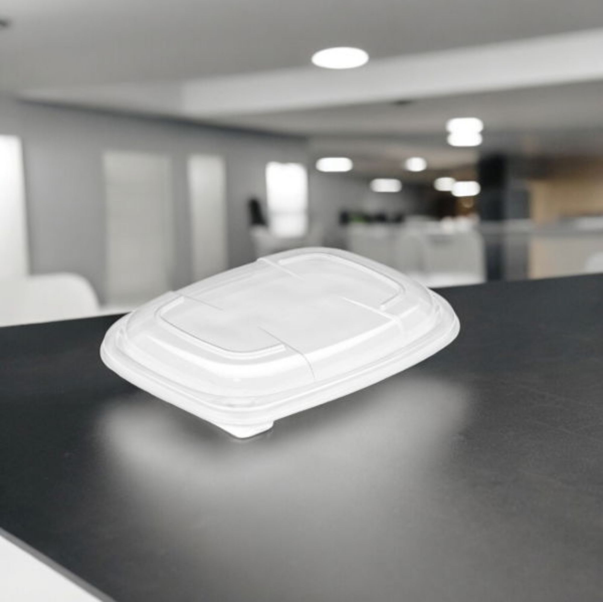 Picture of Lids For 24oz 1-Compartment Microwaveable Containers (16x20)