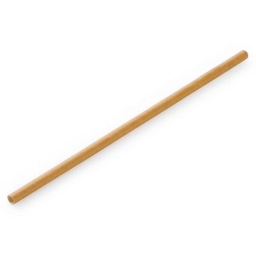 Picture of 8x197mm, 4ply, Greenspirit Paper Straws Kraft (48x100)