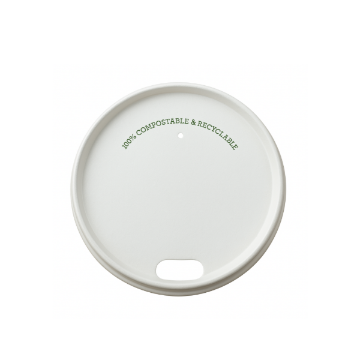 Picture of 80mm Greenspirit Aqueous Paper Hot Cup Lids (8oz) (20x50)