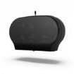 Picture of Black Twin Jumbo Toilet Paper Dispenser (1) (JT2)