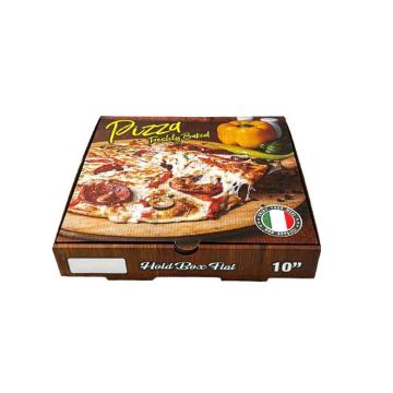 Picture of 10" Freshly Baked corrugated pizza box (100)