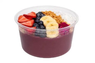 Picture of New 12oz Clear Round RPET Açaí Container (DC1)(18x32)