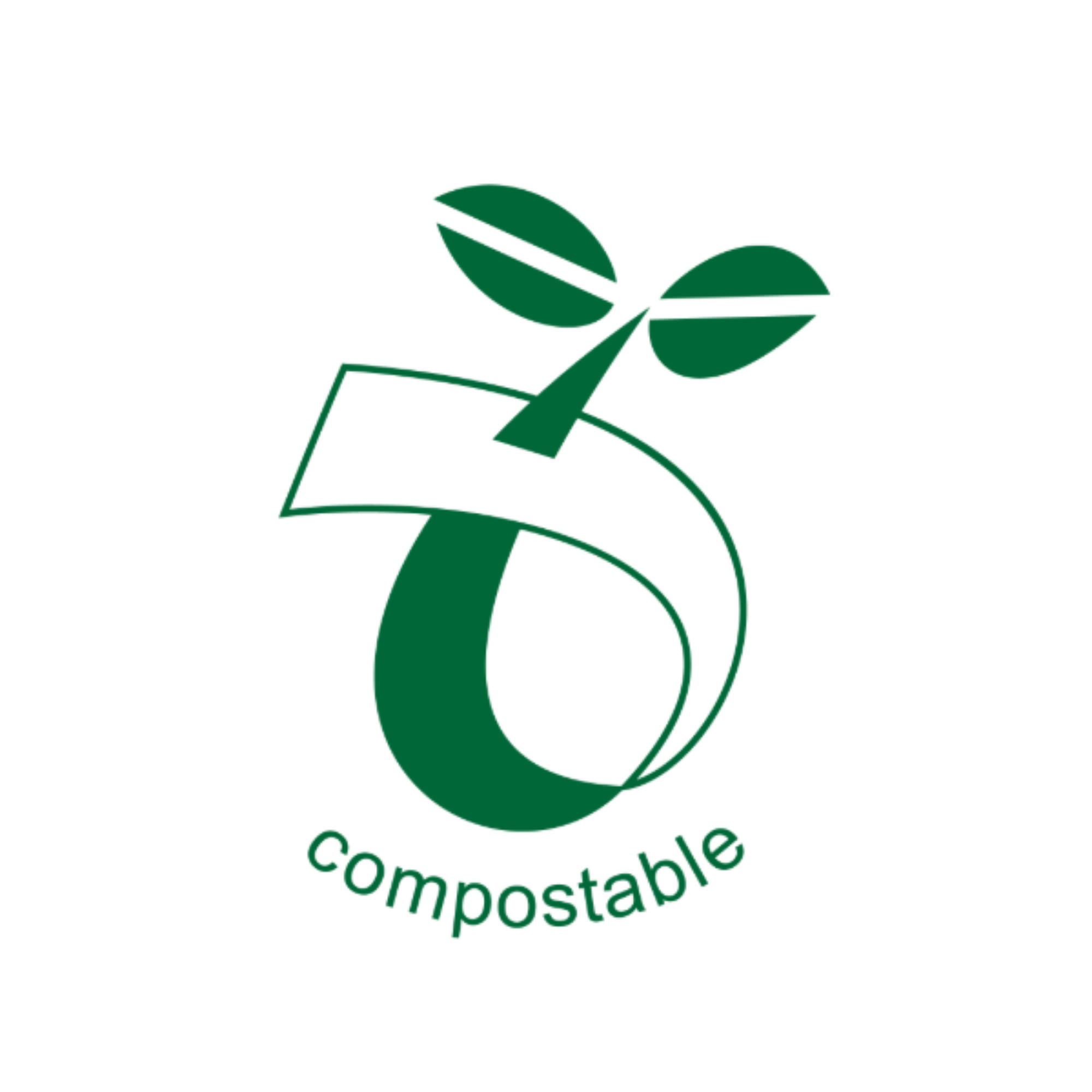 Picture of 80mm Black Compostable Hot Cup Lids (8oz) (10x100)