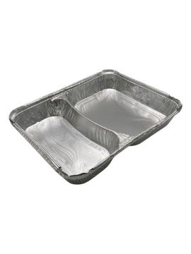 Picture of 2 Compartment foil tray (800)