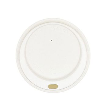 Picture of 90mm White Hot Cup Lids (10/12/16oz ) (10x100)