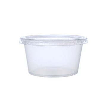 Picture of 4oz PP Clear Portion Pot (PP3) (25x100's)