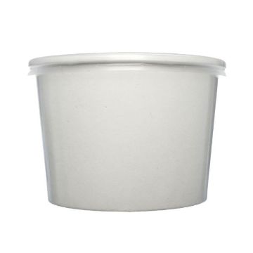 Picture of 12oz Spiritpak PP Soup Container & Plastic Lid Combi (250's)