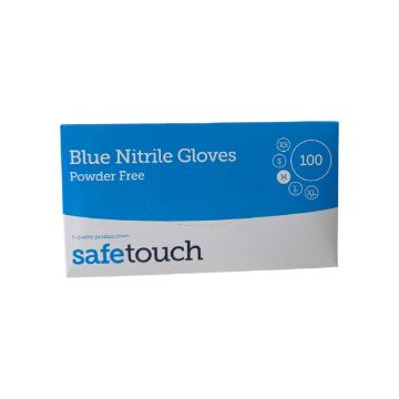 Picture of SAFE TOUCH PF Blue Nitrile M (10x100)