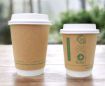 Picture of 8oz Kraft Greenspirit Aqueous DW Hot Cups (20x25)