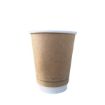 Picture of 12oz Kraft Greenspirit Aqueous DW Hot Cups (20x25)