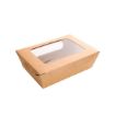 Picture of Medium "Kraft" Salad Box with Big window - 570ml (8x50)