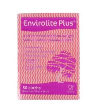 Picture of Envirolite Plus Folded Cleaning Red (10x50)