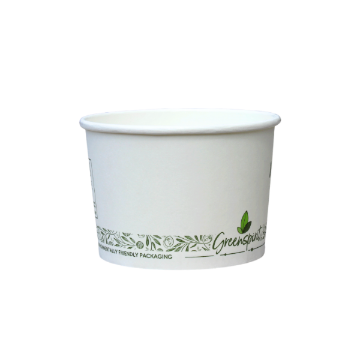 Picture of 8oz White Greenspirit Compostable Soup Containers (CS1) (20x25)