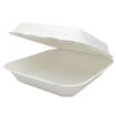 Picture of 8x8"  Bagasse Meal Box  (5 x 50)