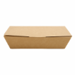 Picture of Large Kraft nested takeaway box -  224.5x95x60mm (6 x 50's)