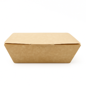 Picture of Medium Kraft nested takeaway box - 144x95x60mm (6 x 50's)