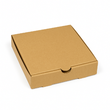 Picture of 7" Kraft corrugated pizza box (100)