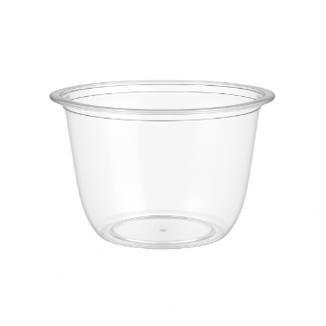 Picture of 8oz 300ml Deli Pot Tri-pot PET (20x50)