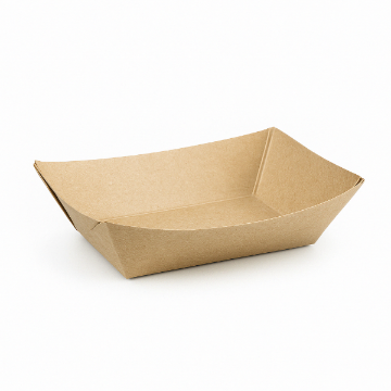 Picture of 2lb Kraft Greenspirit Paper Food Tray - 111x70x45mm (4x250)