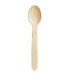 Picture of 160mm Greenspirit Wooden Dessert Spoon (10x100) - 140011