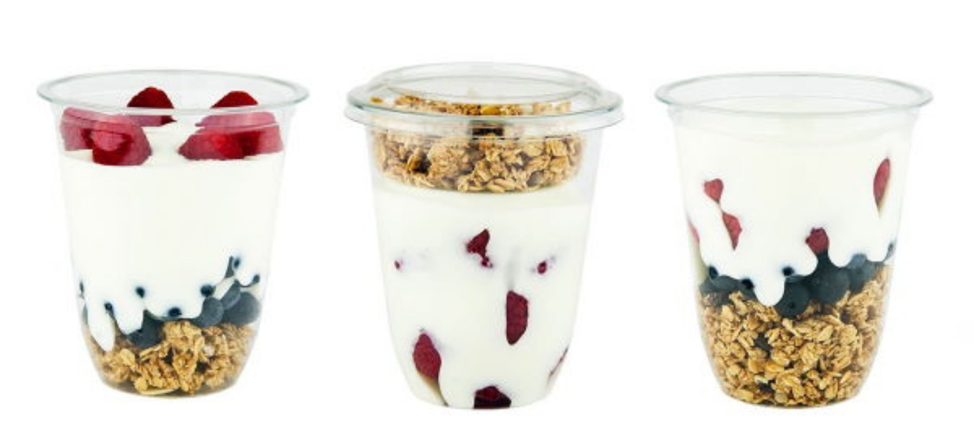 Picture of 14oz 450ml Deli Pot Tri-pot PET (20x50)