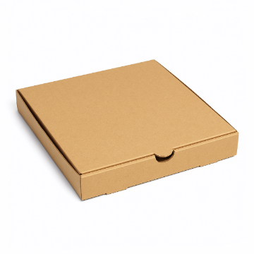 Picture of 9" Kraft Corrugated Pizza box (100)