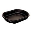 Picture of 34oz Black 1-Compartment Microwaveable Containers (8x40)
