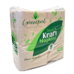 Picture of 33cm 2ply 8 fold Compostable Kraft Napkins (20 x 100's)