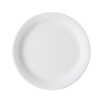 Picture of 9" White Greenspirit Paper Plates (10x100)