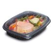 Picture of 24oz Black 1-Compartment Microwaveable Containers (8x40)
