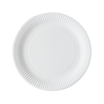 Picture of 7" White Greenspirit Paper Plates (10x100)