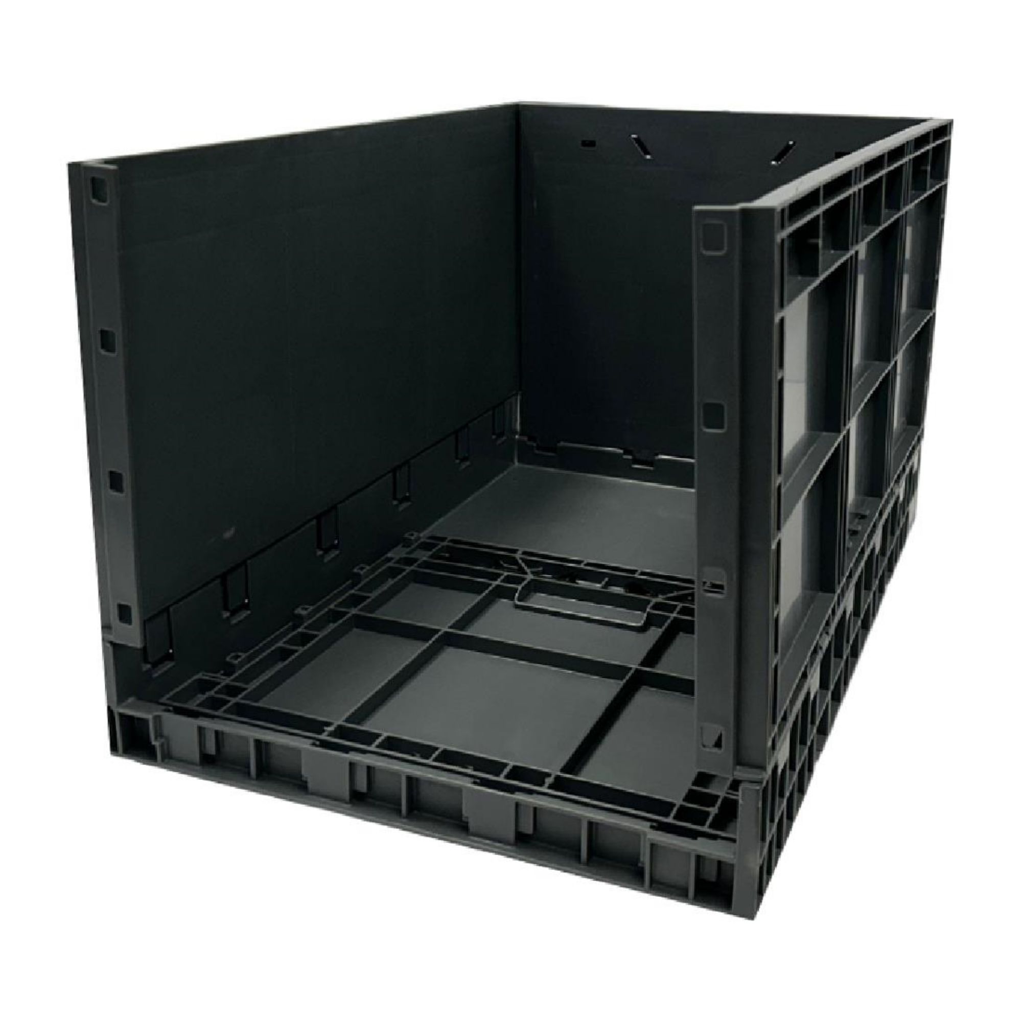Picture of Vogue Plastic Folding Transport Storage Crate 594x396x353mm