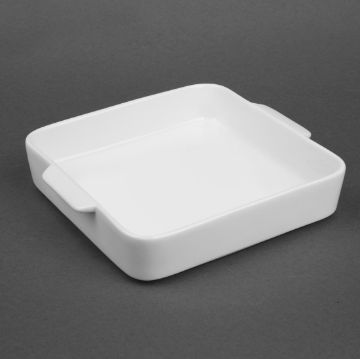 Picture of Olympia Whiteware Square Eared Roaster 200x180x40mm (3 pack)