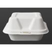 Picture of Vegware Compostable Bagasse Burger Boxes 152mm (500 pack)