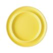 Picture of Olympia Heritage Raised Rim Plates Yellow 203mm (4 pack)