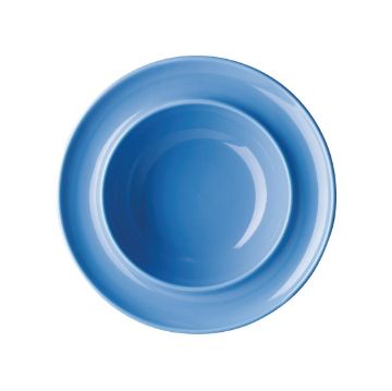 Picture of Olympia Heritage Raised Rim Bowls Blue 205mm (4 Pack)