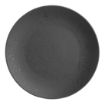 Picture of Olympia Fusion Round Black Coupe Plates 203mm (6 Pack)