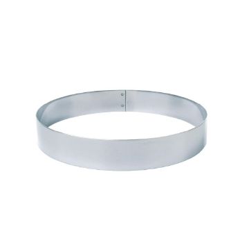 Picture of Matfer Bourgeat Stainless Steel Mousse Ring 45 x 240mm