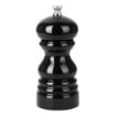 Picture of Olympia Salt Or Pepper Grinder Black Hevea Wood 125mm