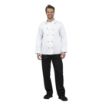 Picture of Whites Chicago Unisex Chef Jacket Long Sleeve White XL