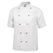 Picture of Whites Chicago Unisex Chef Jacket Short Sleeve White 2XL