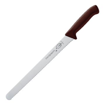 Picture of Dick Pro Dynamic HACCP Serrated Slicer Brown 30.5cm