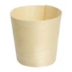 Picture of Fiesta Compostable Wooden Sauce Pots 38ml / 1.25oz (100 pack)