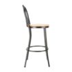 Picture of Bolero Clarisse High Stools Metallic Grey (1 Pack)