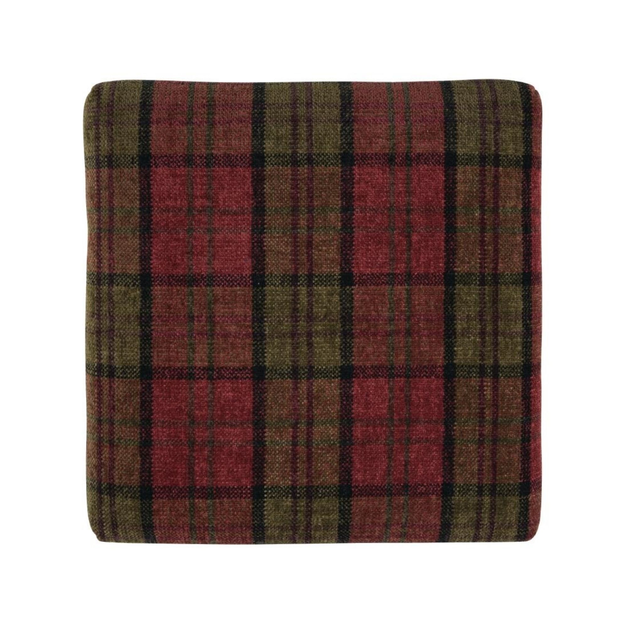 Picture of Bolero Dale High Stool Claret Tartan (Single)
