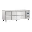 Picture of Polar U-Series Eight Drawer Gastronorm Counter Fridge